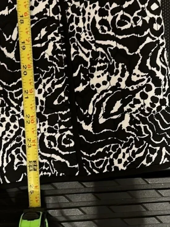 RQT Quilted Women's Zebra Zip Up Lightweight Jacket NWT Size Large - Picture 10 of 11